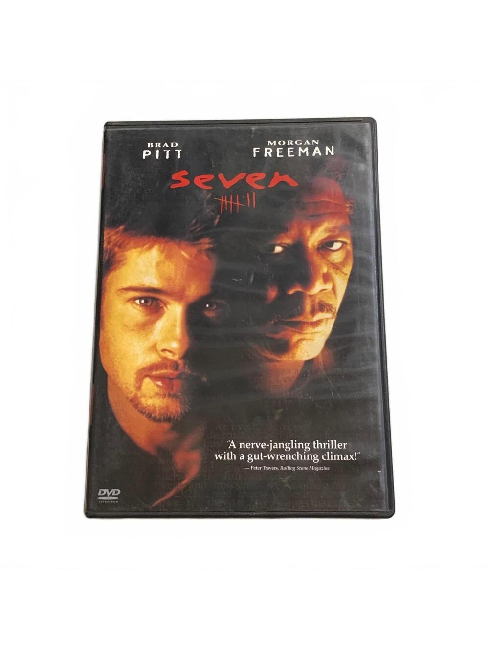 Se7en (Seven) DVD 1995 Brad Pitt Morgan Freeman David Fincher Thriller R
